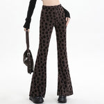 brown flare pants boogzel clothing