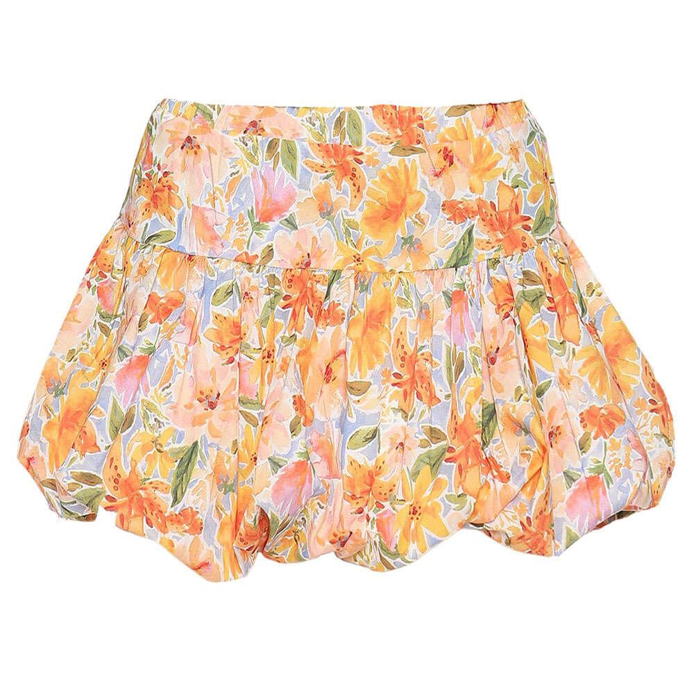 floral print balloon skirt boogzel clothing