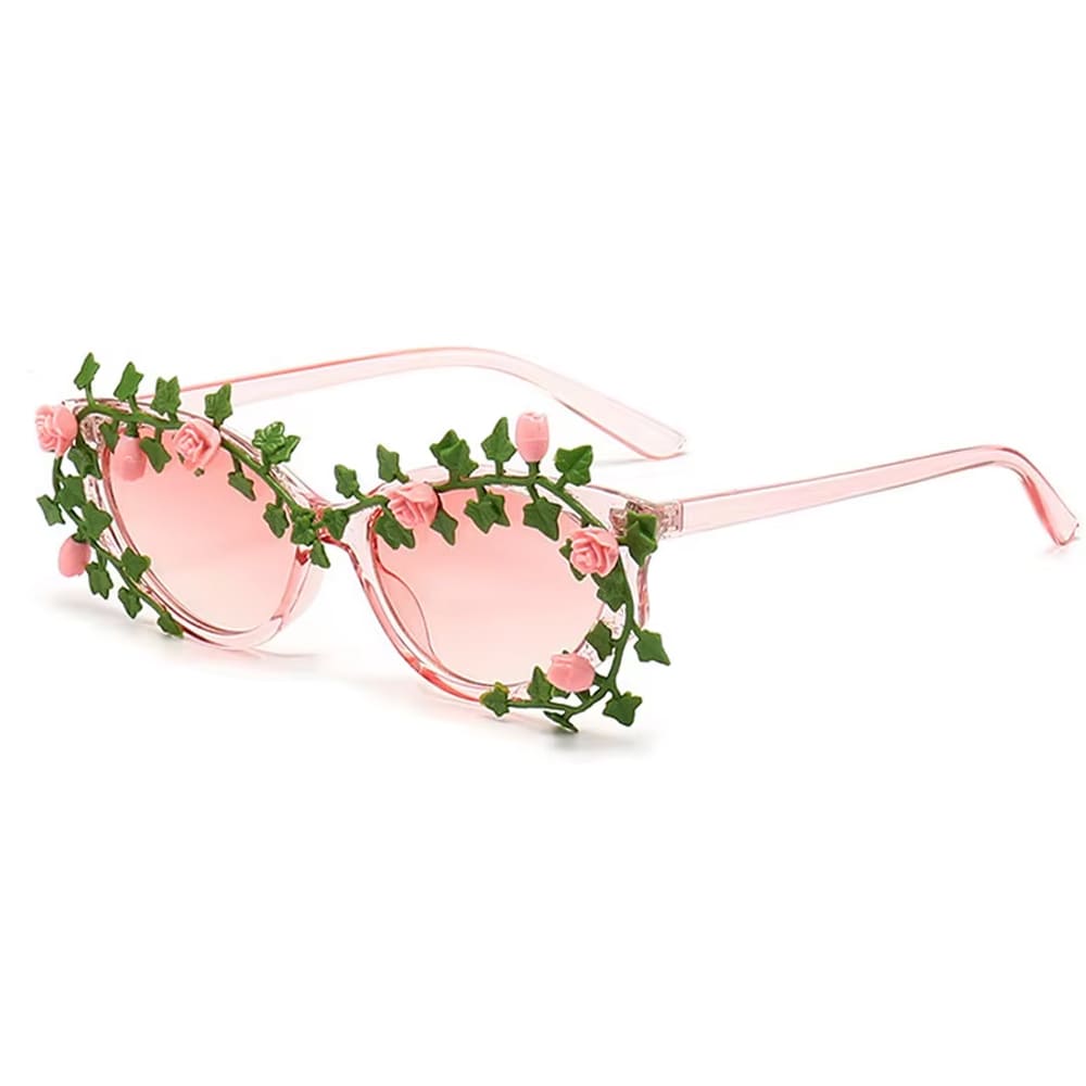 flower cat eye sunglasses boogzel clothing