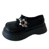 flower buckle chunky platforms boogzel clothing
