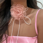 flower choker necklace boogzel clothing