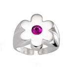 flower chunky ring boogzel clothing