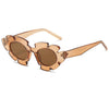 flower shaped sunglasses boogzel clothing