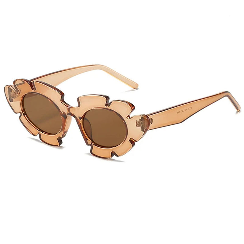 flower shaped sunglasses boogzel clothing