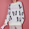 fluffy butterfly sweater boogzel clothing