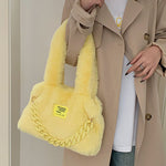 fluffy chain shoulder bag boogzel clothing