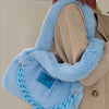 fluffy chain shoulder bag boogzel clothing