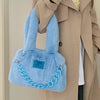 fluffy chain shoulder bag boogzel clothing