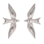 flying bird aesthetic earrings boogzel clothing