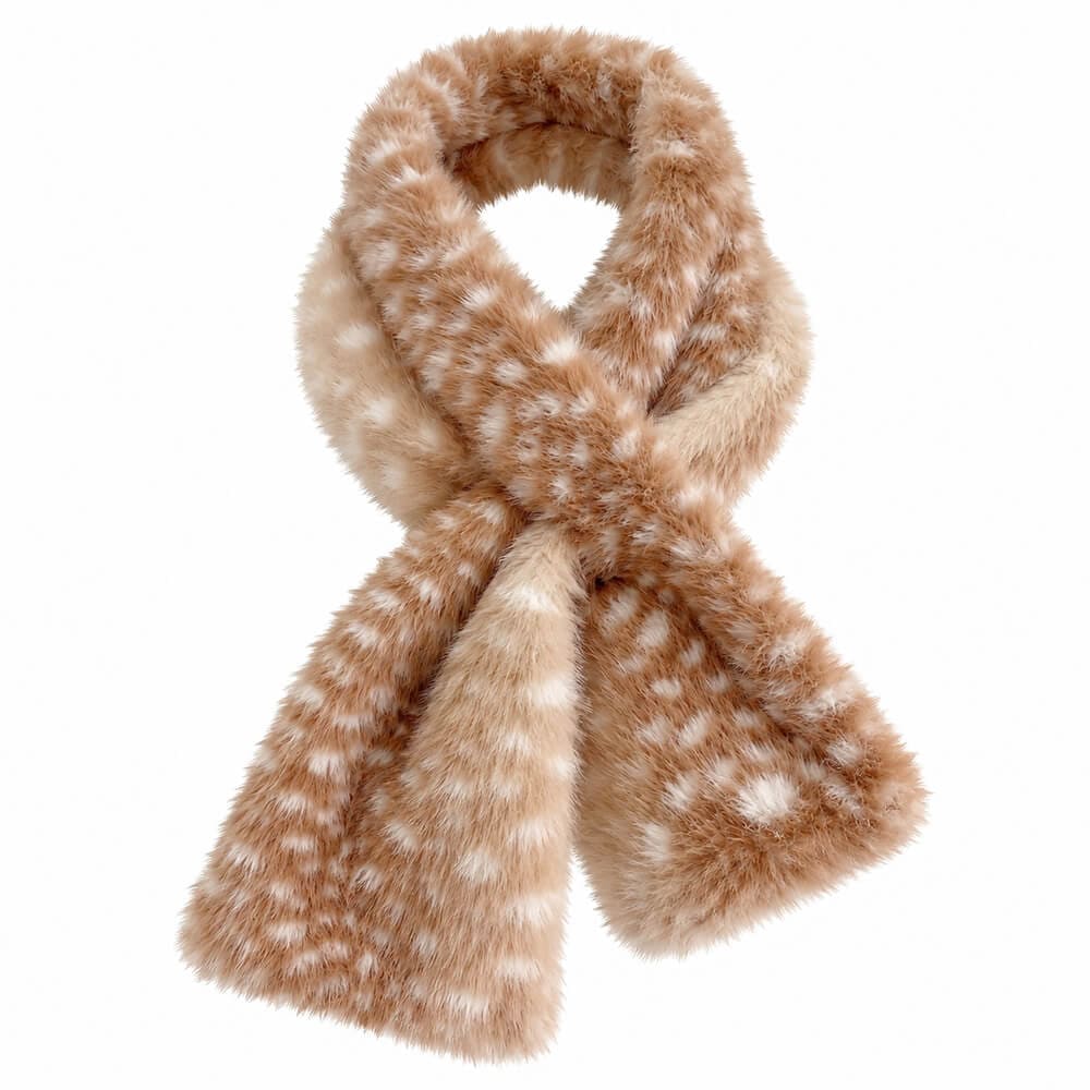 forest fawn fuffy scarf boogzel clothing