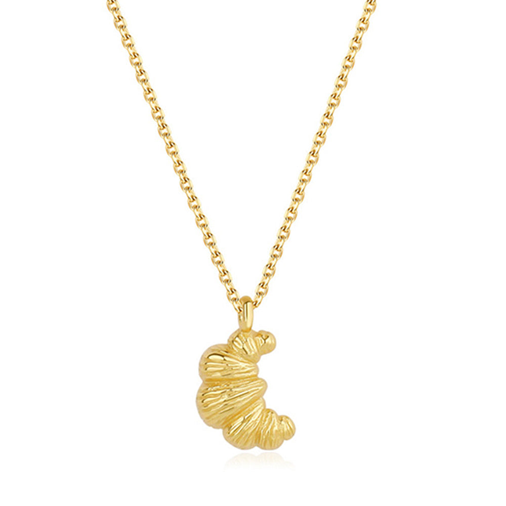 french croissant necklace boogzel clothing