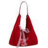 red double sided sack bag boogzel clothing