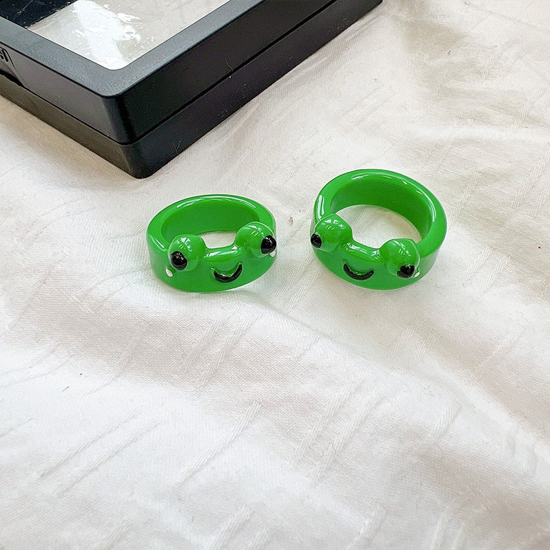 Frog Couple Rings Set | Сute Accessories- Boogzel – Boogzel Clothing