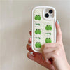 Frog Embroidery IPhone Case
