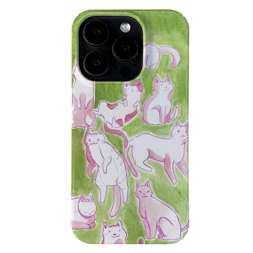 funny cats iphone case boogzel clothing