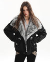 fur trim jacket boogzel clothing