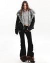 fur trim jacket boogzel clothing
