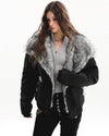 fur trim jacket boogzel clothing
