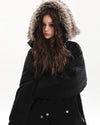 fur trim parka coat jacket boogzel clothing