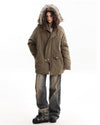 fur trim parka coat jacket boogzel clothing
