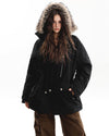 fur trim parka coat jacket boogzel clothing
