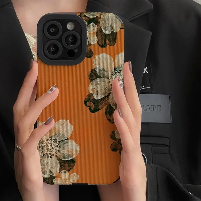gardenia flower iphone case boogzel clothing