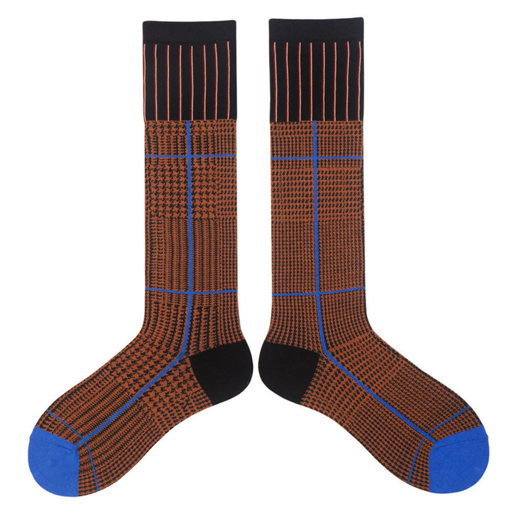 geometric knee high socks boogzel clothing