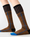 geometric knee high socks boogzel clothing