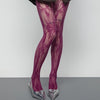 geometric pattern tights boogzel clothing