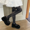 geometric pattern tights boogzel clothing