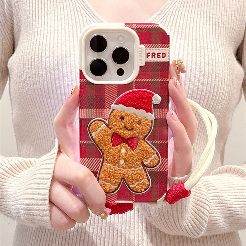 gingerbread man iphone case boogzel clothing