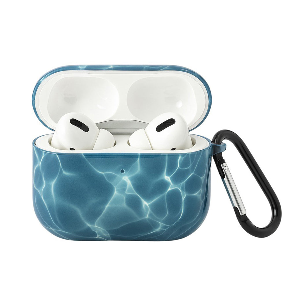 glossy water aesthetic airpods case boogzel clothing