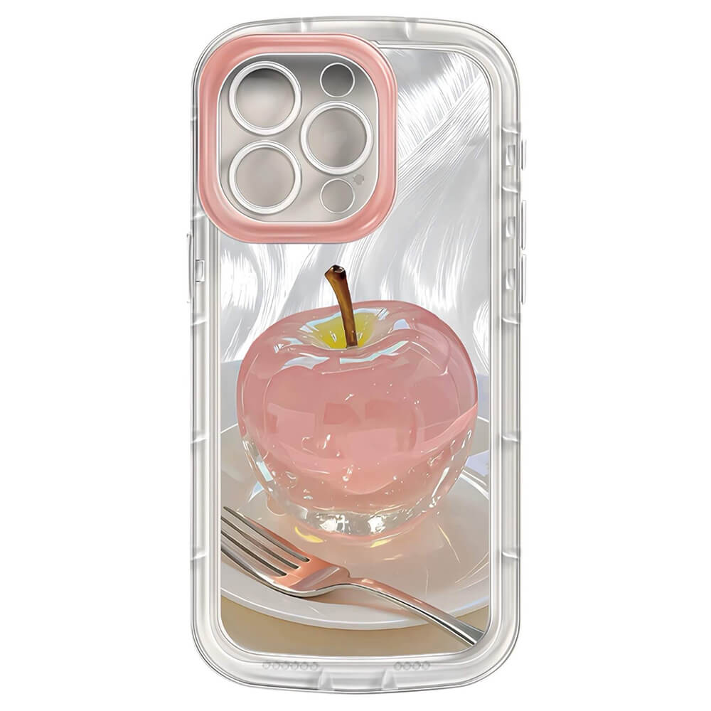 glossy apple clear iphone case boogzel clothing