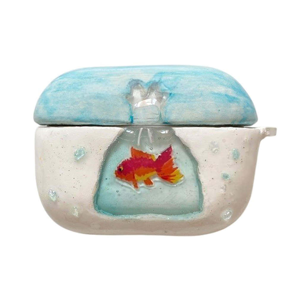 goldfish aesthetic airpiods case boogzel clothing