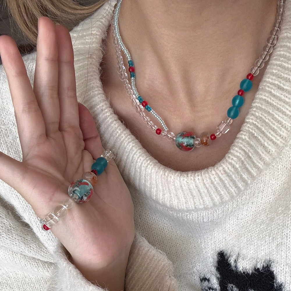 goldfish beaded bracelet boogzel-clothing