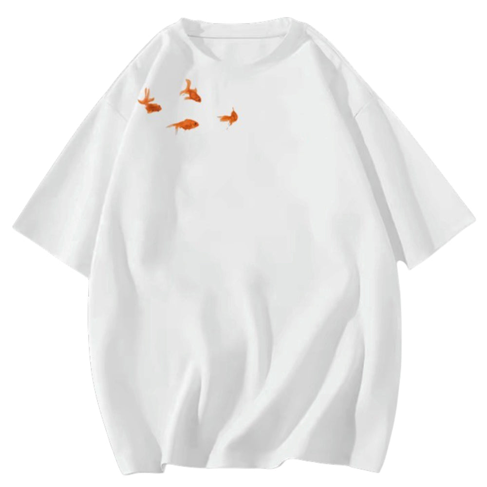 goldfish aesthetic graphic tee boogzel clothing