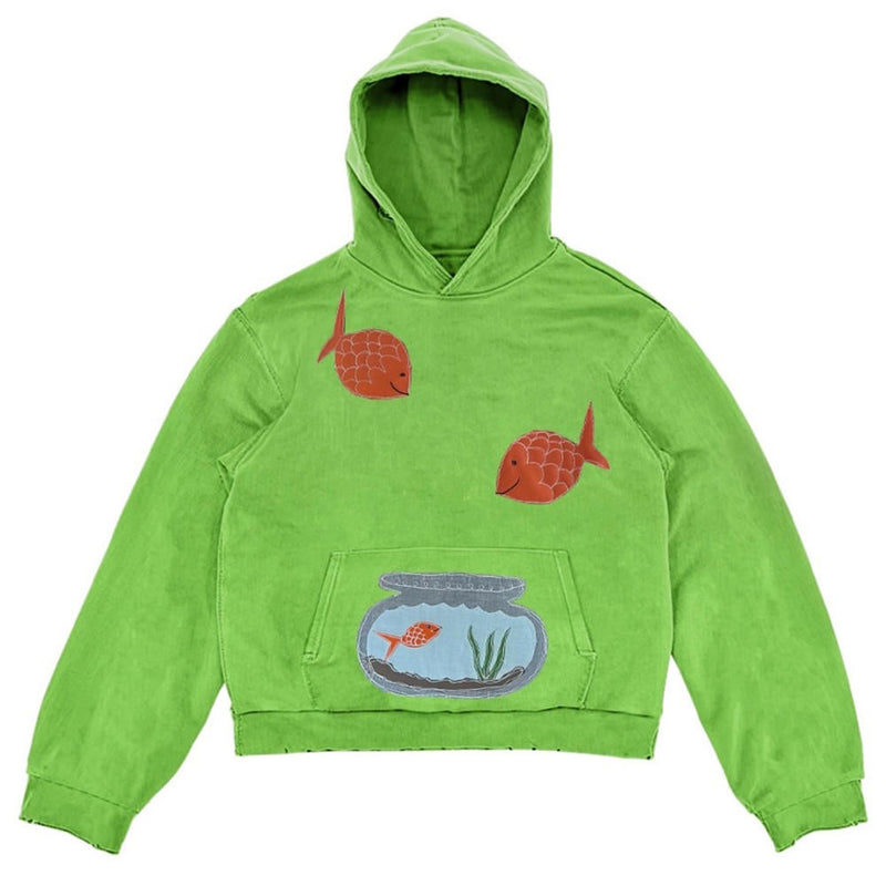 goldfish and bowl hoodie boogzel clothing