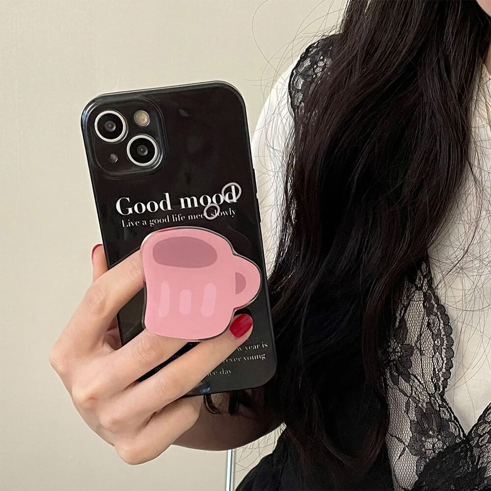 good mood aesthetic iphone case boogzel clothing