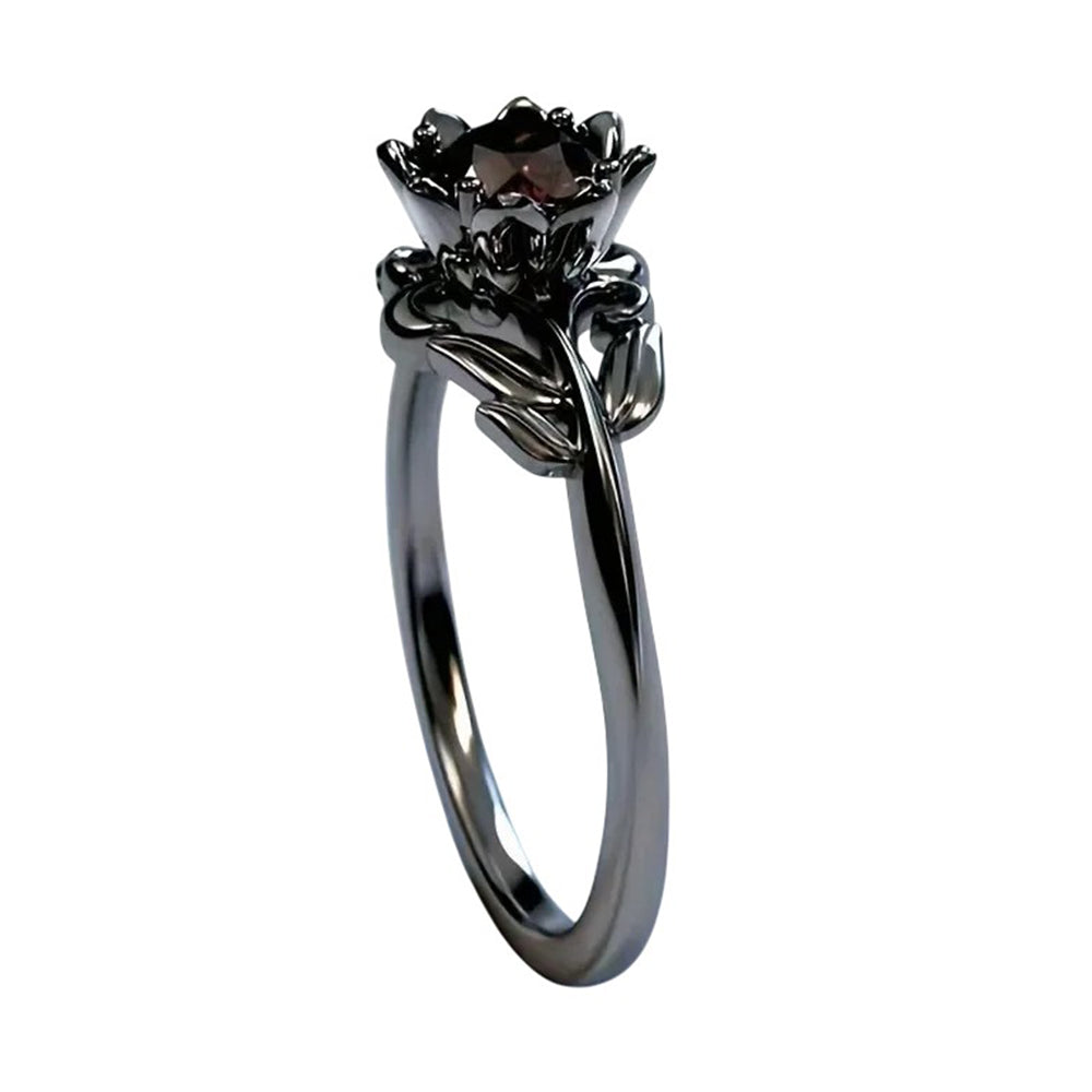 gothic rose ring boogzel clothing