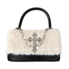 gothic aesthetic fuzzy bag boogzel clothing