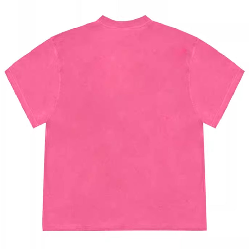 pink oversized t-shirt boogzel clothing