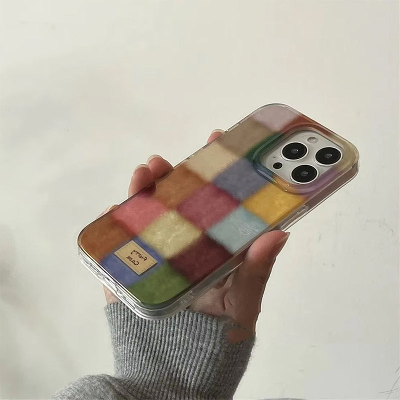 grandma aesthetic plaid iphone case boogzel clothing