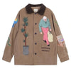 grandpa aesthetic corduroy jacket boogzel clothing