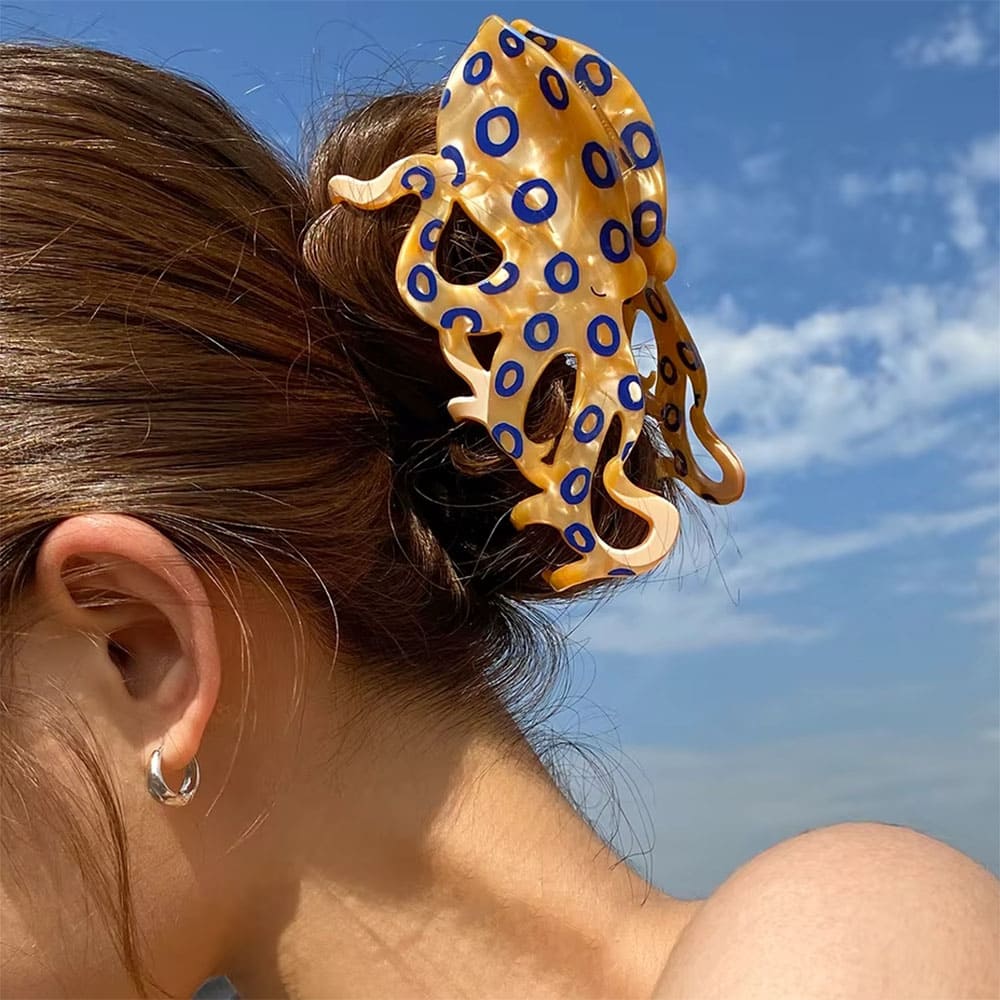 greek aesthetic octopus hair claw boogzel clothing