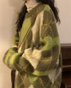 New Student Green Argyle Sweater - Boogzel Clothing