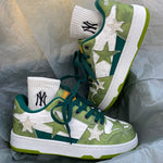 green aesthetic sneakers boogzel clothing