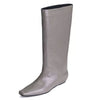 grey pointed toe wide calf boots boogzel clothing