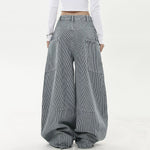 grey wide leg cargo pants boogzel clothing