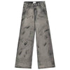 grey wide leg jeans boogzel clothing