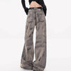 grunge aesthetic wide leg jeans boogzel clothing